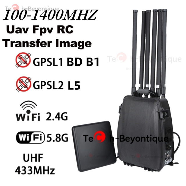 Backpack Drone Jammer BT2408